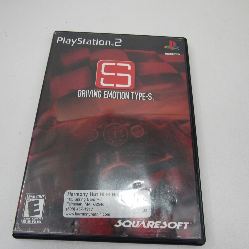 Driving Emotion Type-S (Sony PlayStation 2, PS2, 2001)